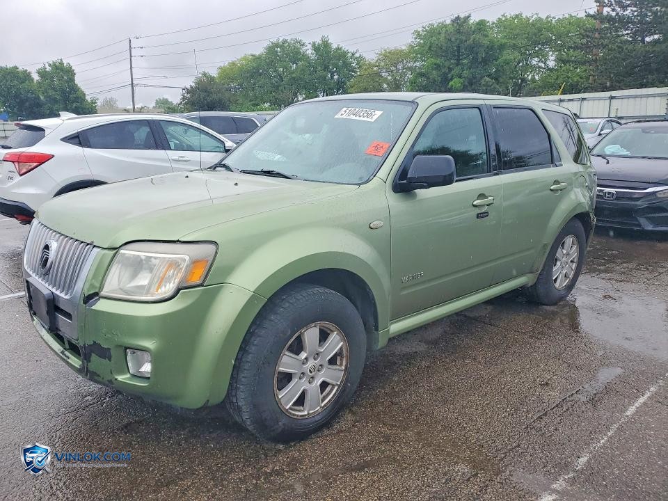 2008 MERCURY MARINER – Lot 51040356 auction photo