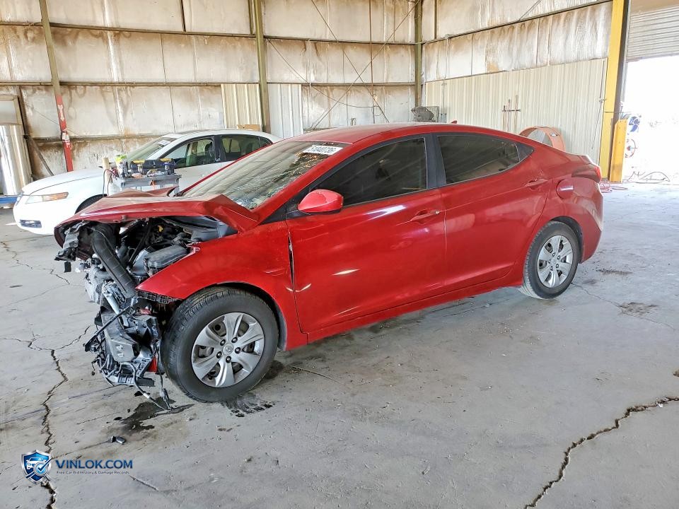 2016 HYUNDAI ELANTRA SE – Lot 51040736 auction photo