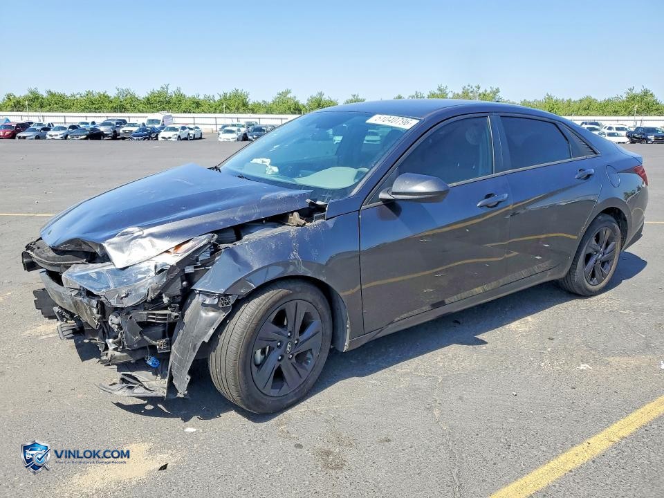 2022 HYUNDAI ELANTRA SEL – Lot 51040796 auction photo