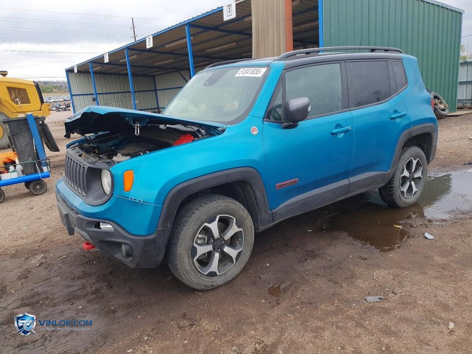 2021 JEEP RENEGADE TRAILHAWK – Lot 51041836 auction photo
