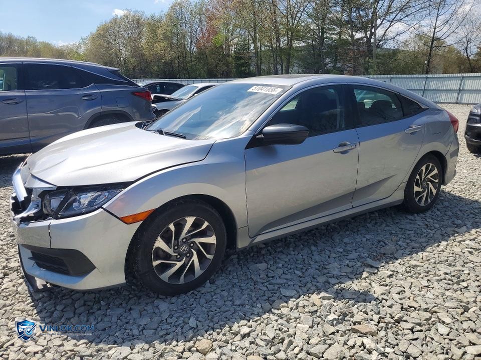 2016 HONDA CIVIC EX – Lot 51041856 auction photo
