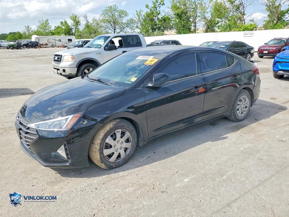 2019 HYUNDAI ELANTRA SE – Lot 51069536 auction photo