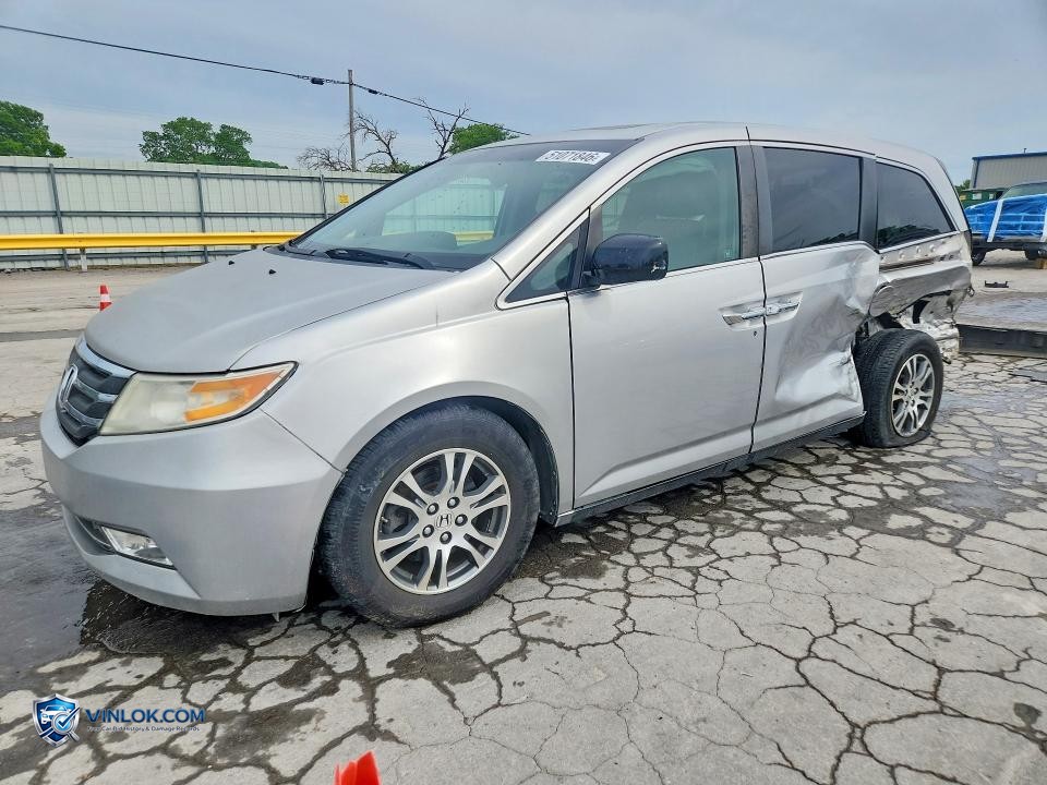 2011 HONDA ODYSSEY EXL – Lot 51071846 auction photo