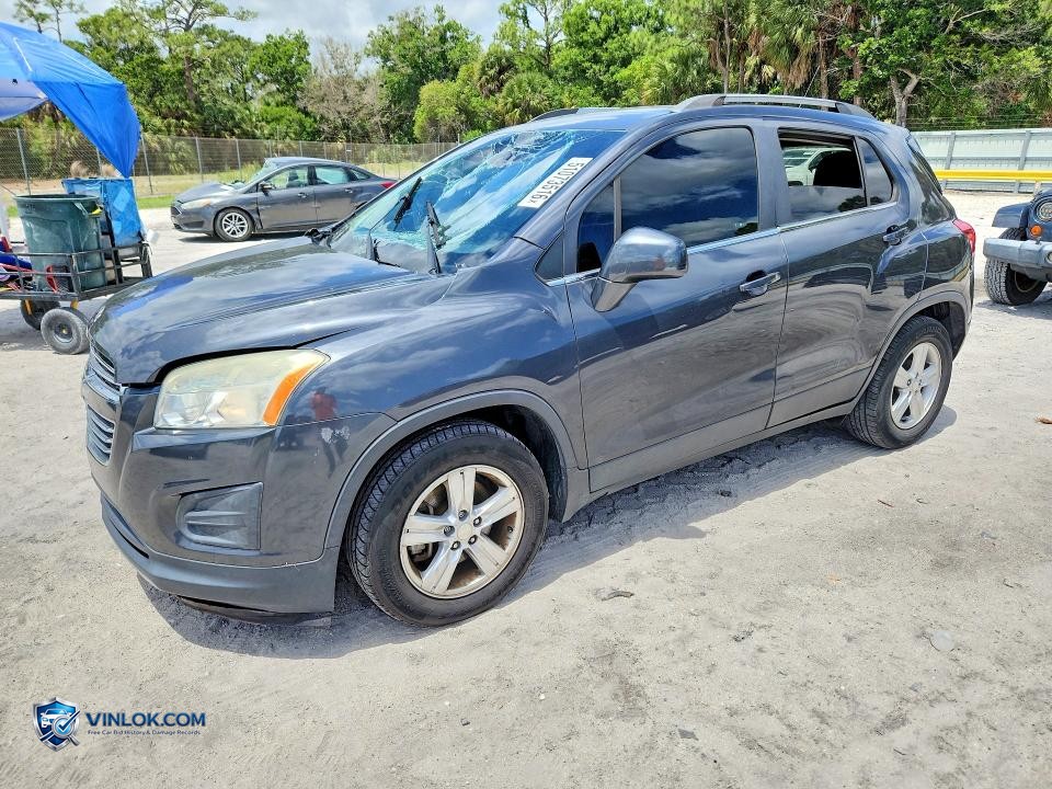 2016 CHEVROLET TRAX 1LT – Lot 51073516 auction photo
