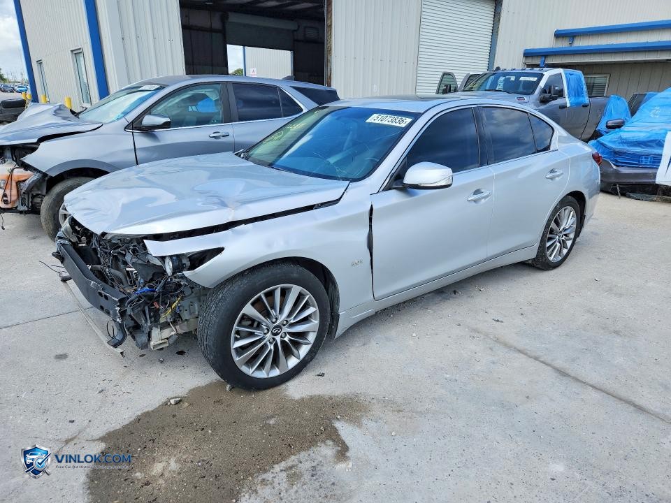 2018 INFINITI Q50 3.0T LUXE – Lot 51073836 auction photo