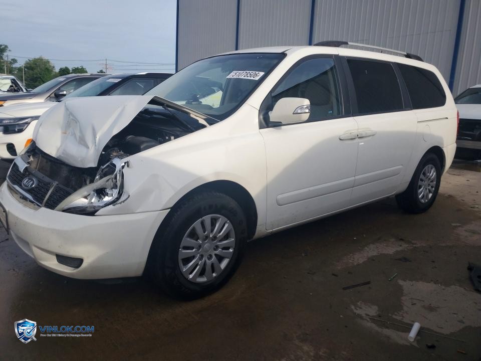 2011 KIA SEDONA LX – Lot 51078506 auction photo