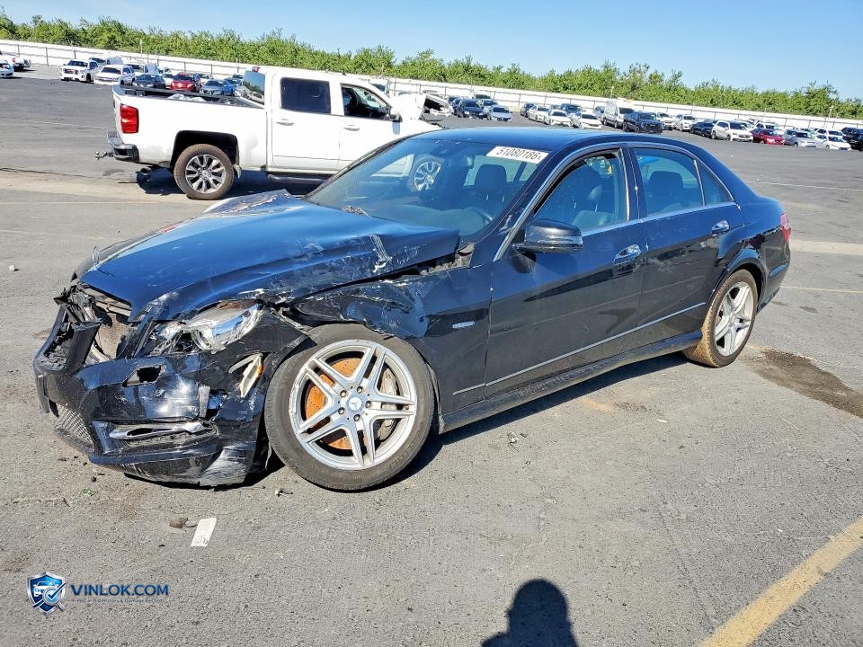 2012 MERCEDES-BENZ E 550 4MATIC – Lot 51080186 auction photo