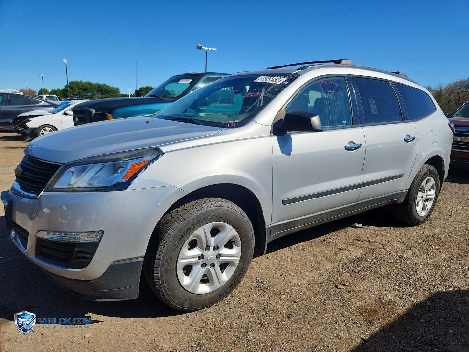 2016 CHEVROLET TRAVERSE LS – Lot 51080456 auction photo