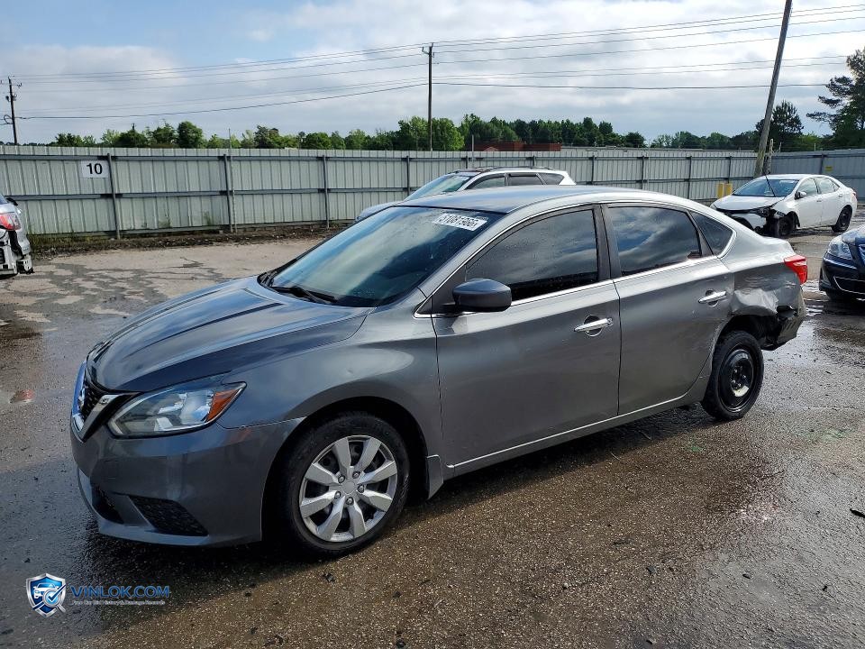 2017 NISSAN SENTRA S – Lot 51081966 auction photo