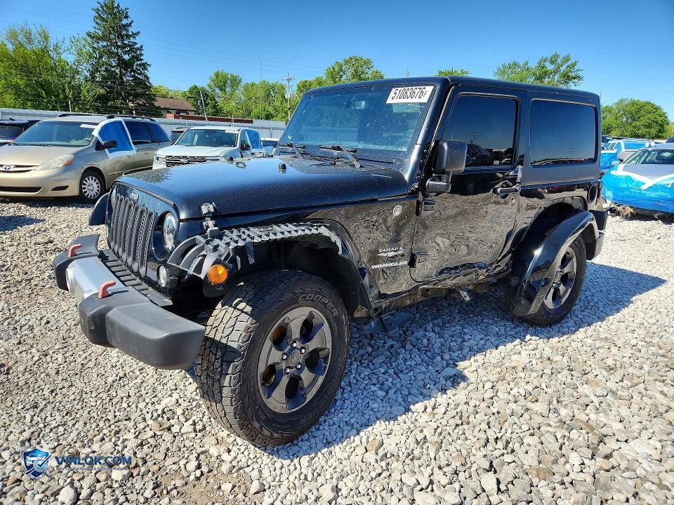 2015 JEEP WRANGLER SAHARA – Lot 51083676 auction photo