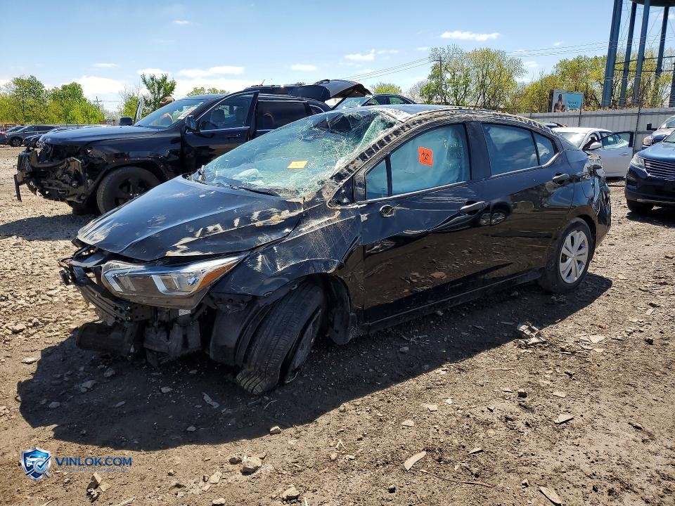 2020 NISSAN VERSA S – Lot 51084196 auction photo
