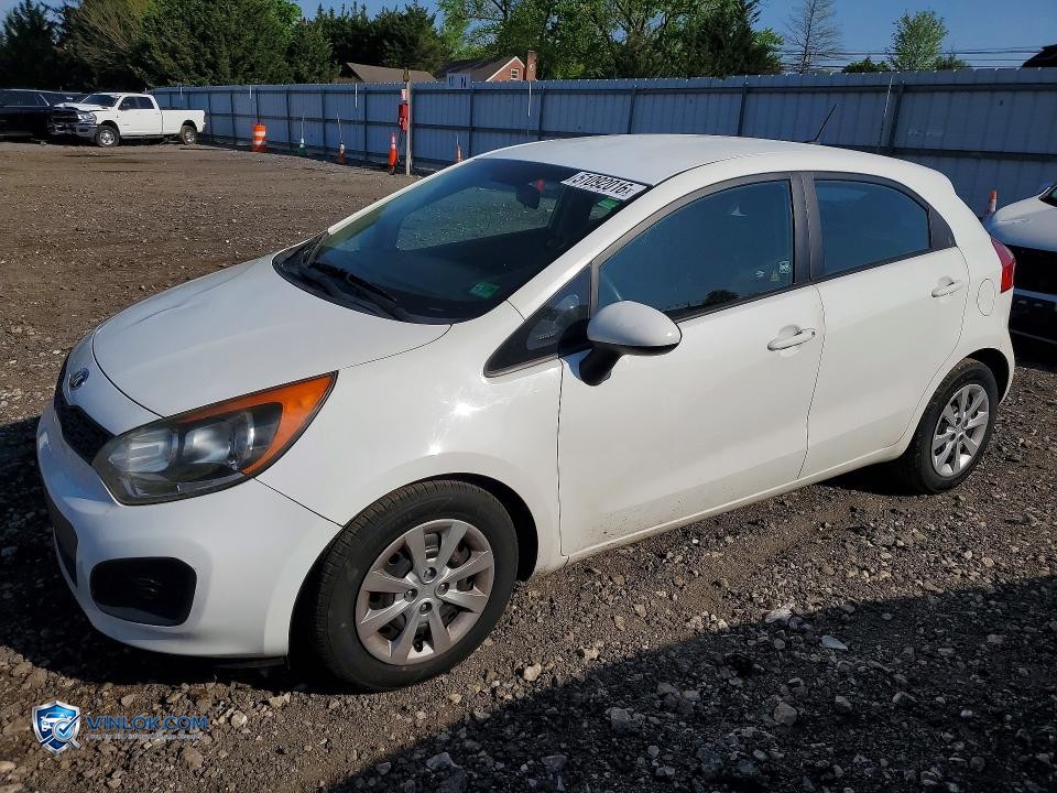 2015 KIA RIO LX – Lot 51092016 auction photo
