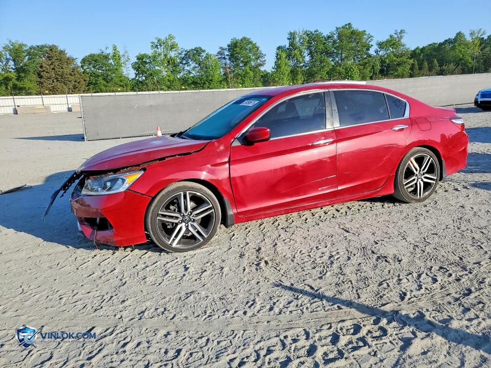 2016 HONDA ACCORD SPORT – Lot 51096676 auction photo