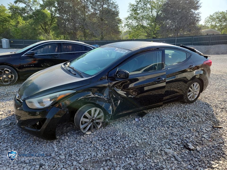 2015 HYUNDAI ELANTRA SE – Lot 51100756 auction photo