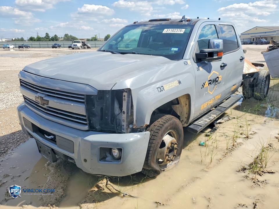 2016 CHEVROLET SILVERADO C3500 – Lot 51102376 auction photo