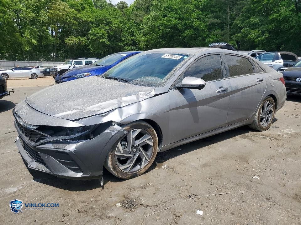 2024 HYUNDAI ELANTRA LIMITED – Lot 51106786 auction photo