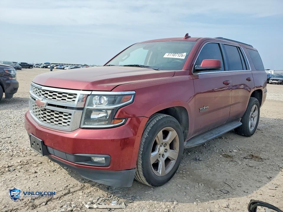 2016 CHEVROLET TAHOE C1500 LT – Lot 51107126 auction photo