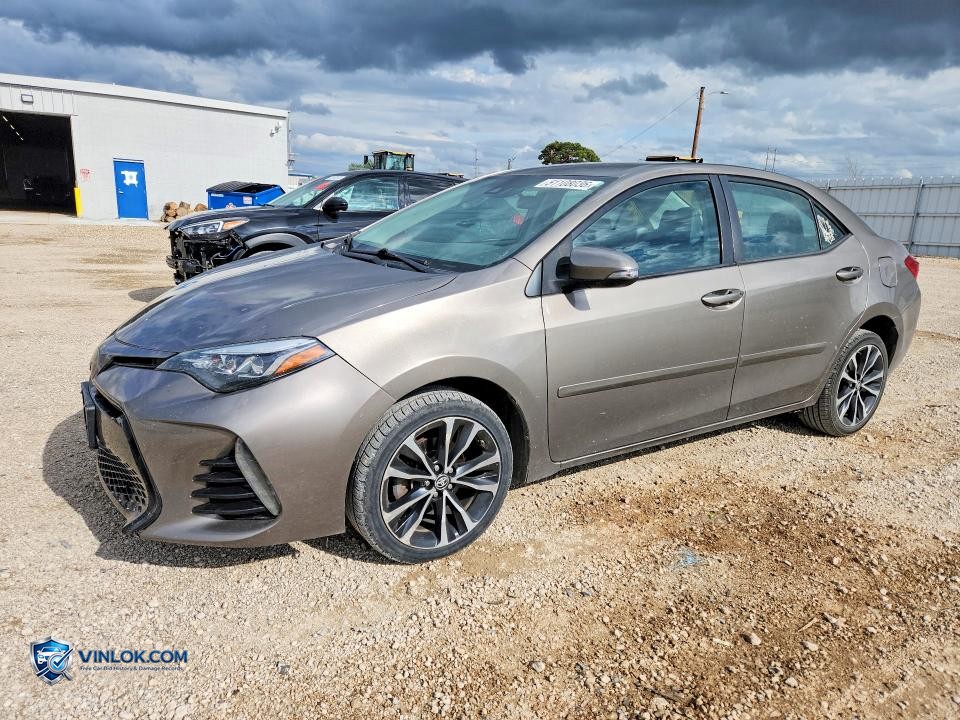 2018 TOYOTA COROLLA SE – Lot 51108036 auction photo