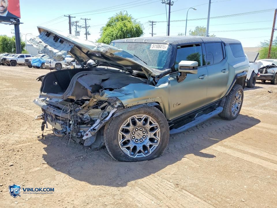 2024 GMC HUMMER SUV 3X – Lot 51108416 auction photo