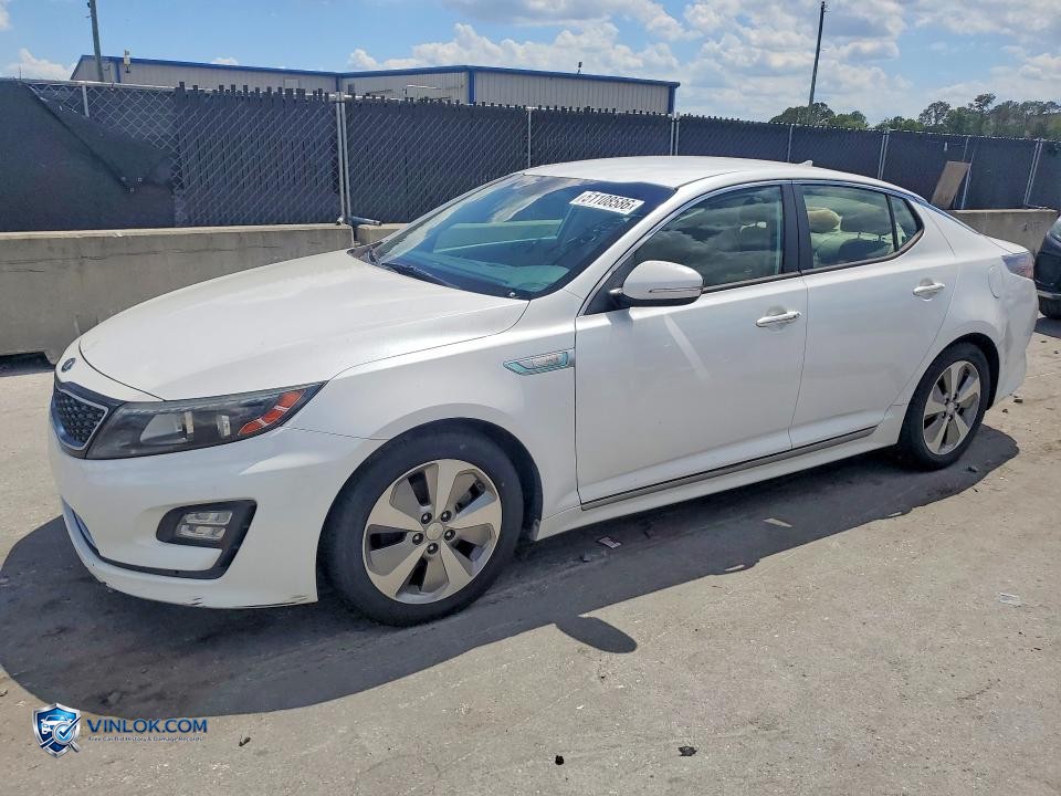 2015 KIA OPTIMA HYBRID – Lot 51108586 auction photo
