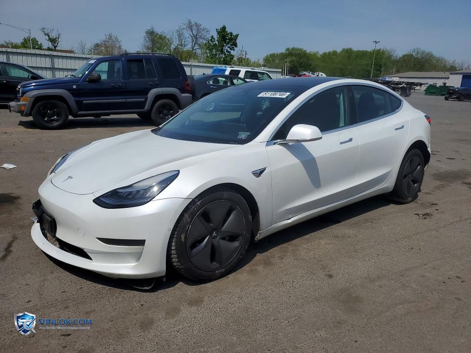 2020 TESLA MODEL 3 – Lot 51108746 auction photo