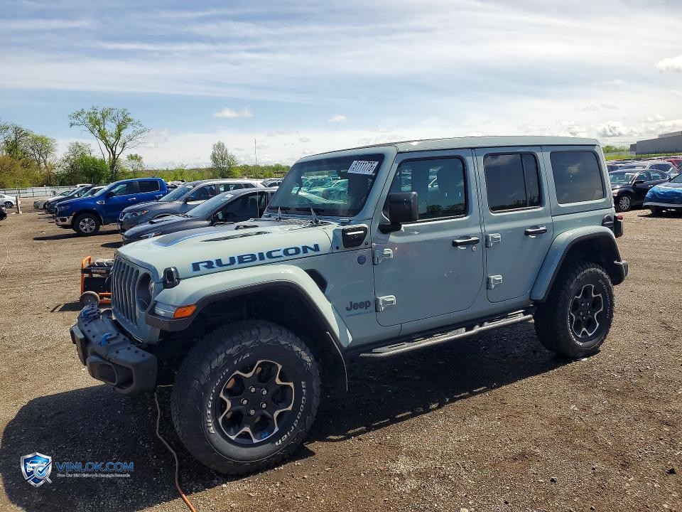 2023 JEEP WRANGLER RUBICON 4XE – Lot 51111776 auction photo
