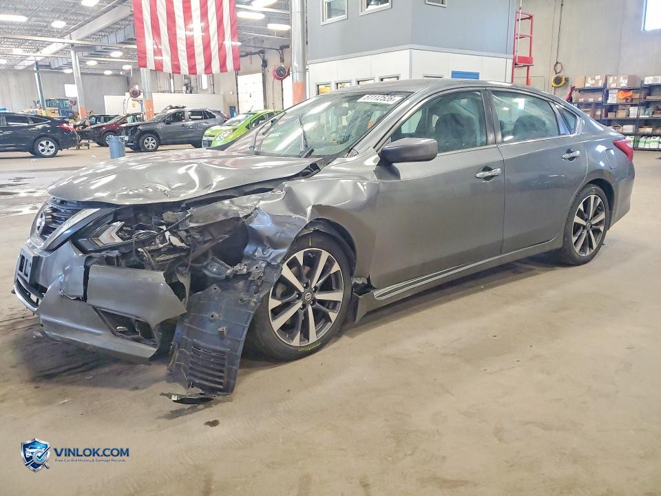 2016 NISSAN ALTIMA 2.5 SR – Lot 51112526 auction photo