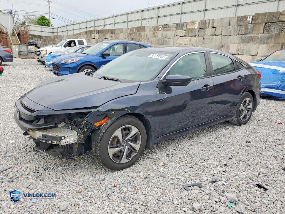 2021 HONDA CIVIC LX – Lot 51113016 auction photo