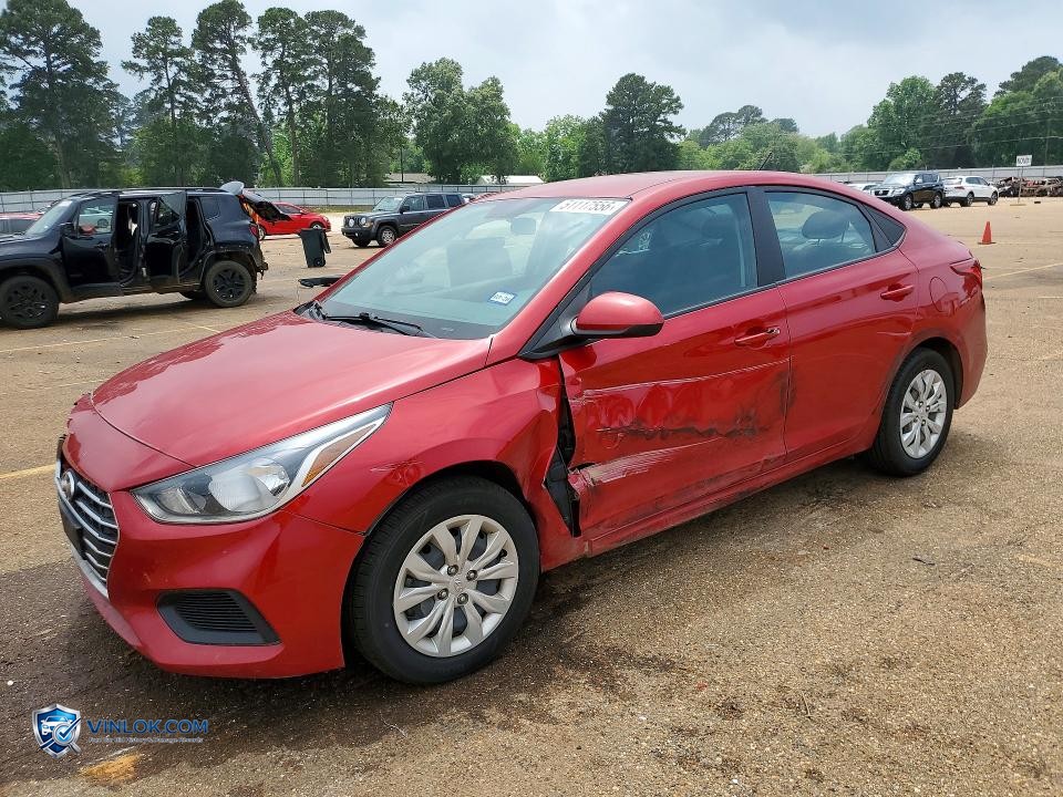 2021 HYUNDAI ACCENT SE – Lot 51117556 auction photo