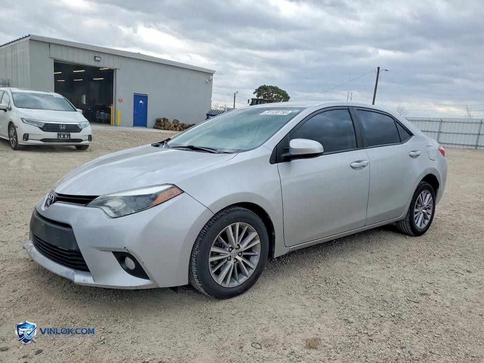 2014 TOYOTA COROLLA LE PLUS – Lot 51120756 auction photo