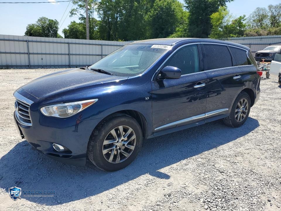 2015 INFINITI QX60 BASE – Lot 51122296 auction photo
