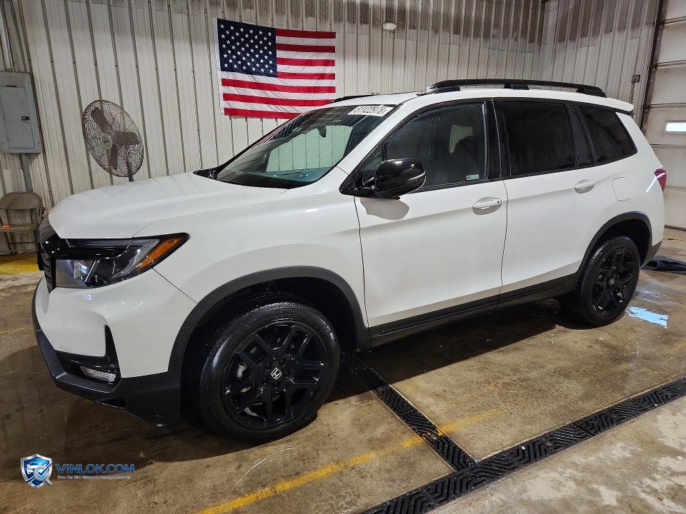 2024 HONDA PASSPORT BLACK EDITION – Lot 51122976 auction photo
