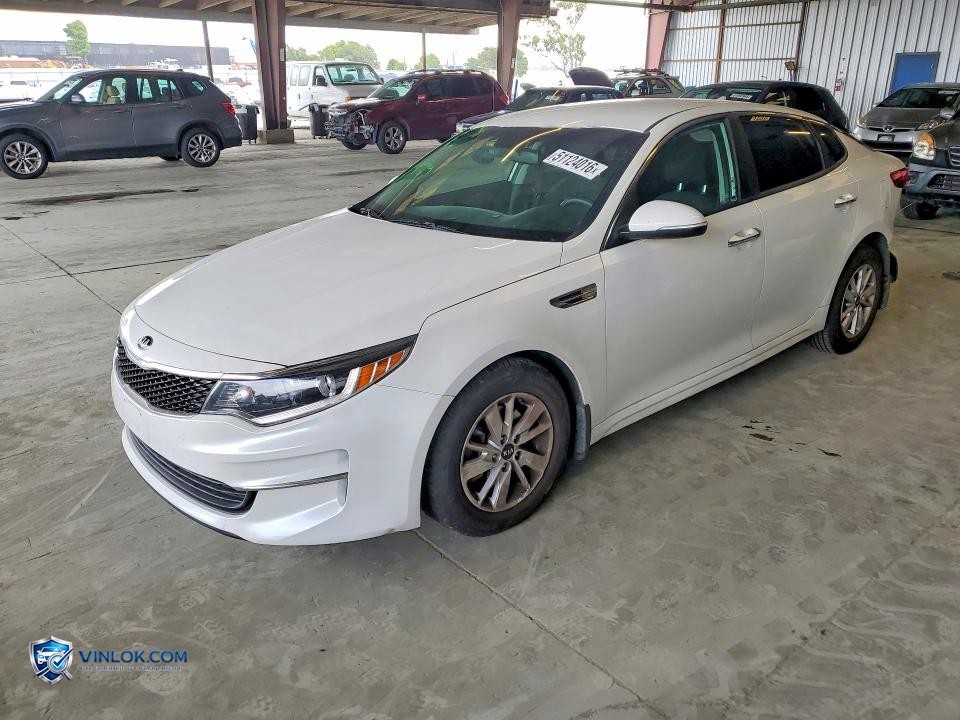 2016 KIA OPTIMA LX – Lot 51124016 auction photo