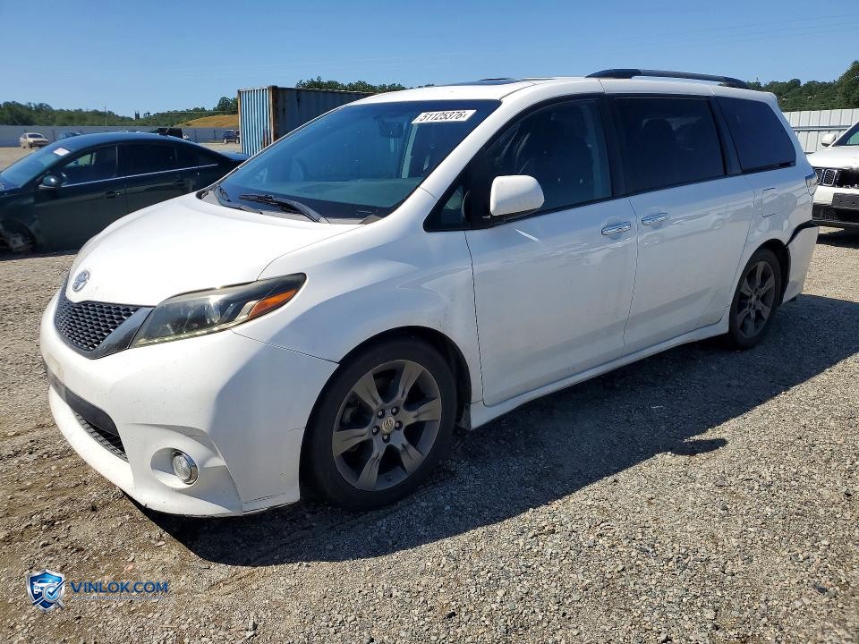 2016 TOYOTA SIENNA LE 8-PASSENGER – Lot 51125376 auction photo