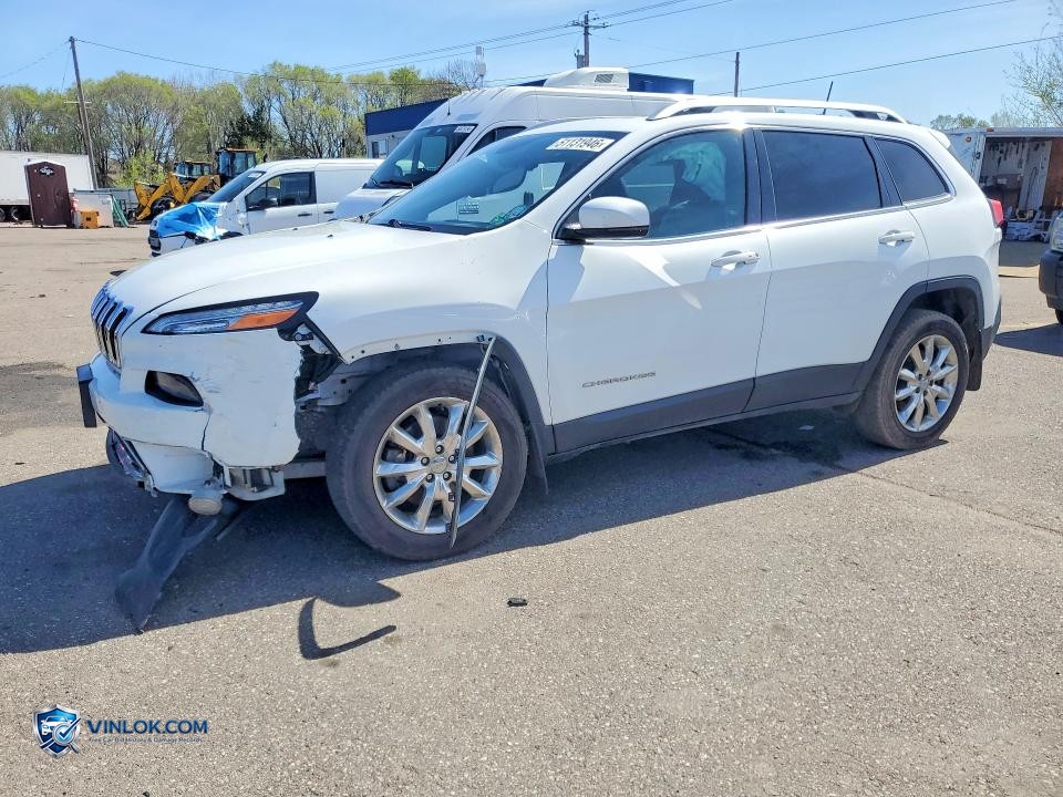 2016 JEEP CHEROKEE LIMITED – Lot 51131946 auction photo