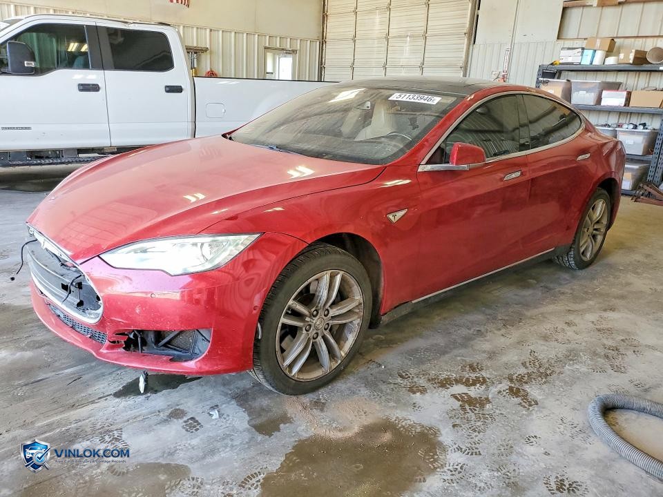 2015 TESLA MODEL S 85D – Lot 51133946 auction photo