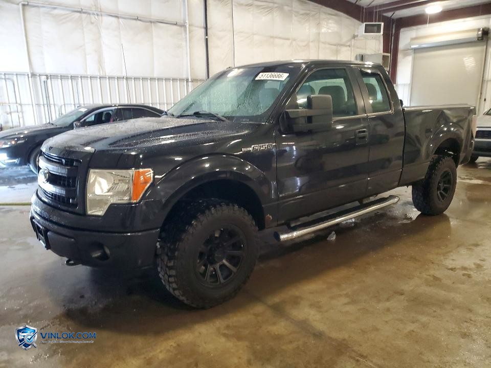 2013 FORD F150 SUPER CAB – Lot 51136686 auction photo