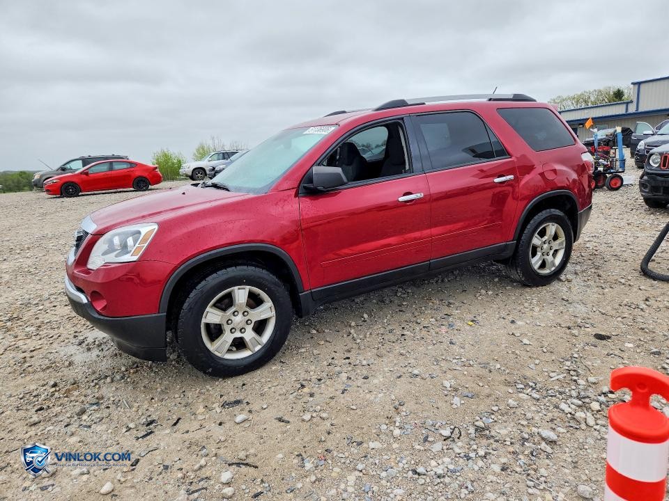 2012 GMC ACADIA SLE – Lot 51136906 auction photo