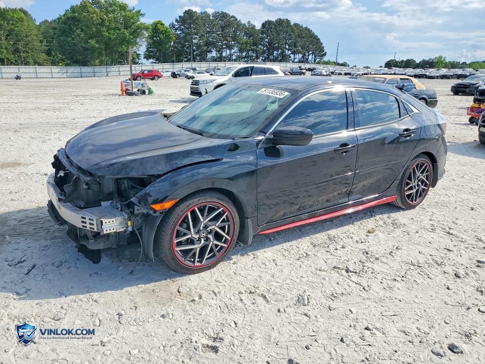 2018 HONDA CIVIC EX – Lot 51136936 auction photo