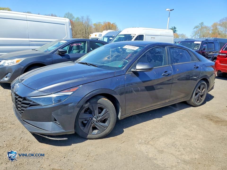 2021 HYUNDAI ELANTRA SEL – Lot 51137206 auction photo