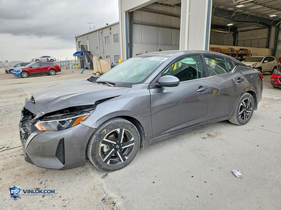 2024 NISSAN SENTRA SV – Lot 51137566 auction photo