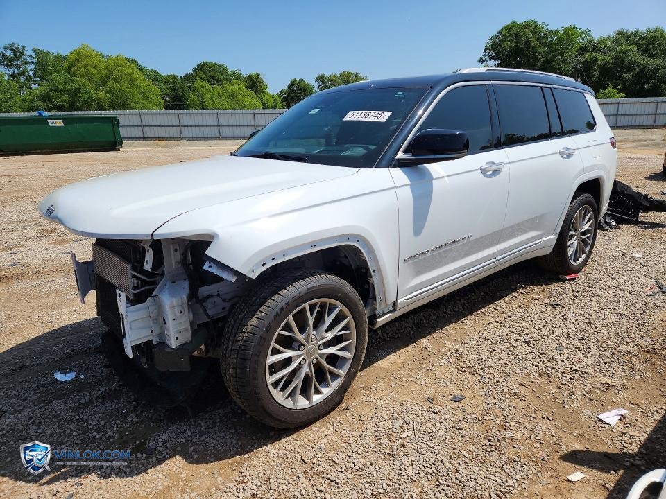 2022 JEEP GRAND CHEROKEE L SUMMIT – Lot 51138746 auction photo