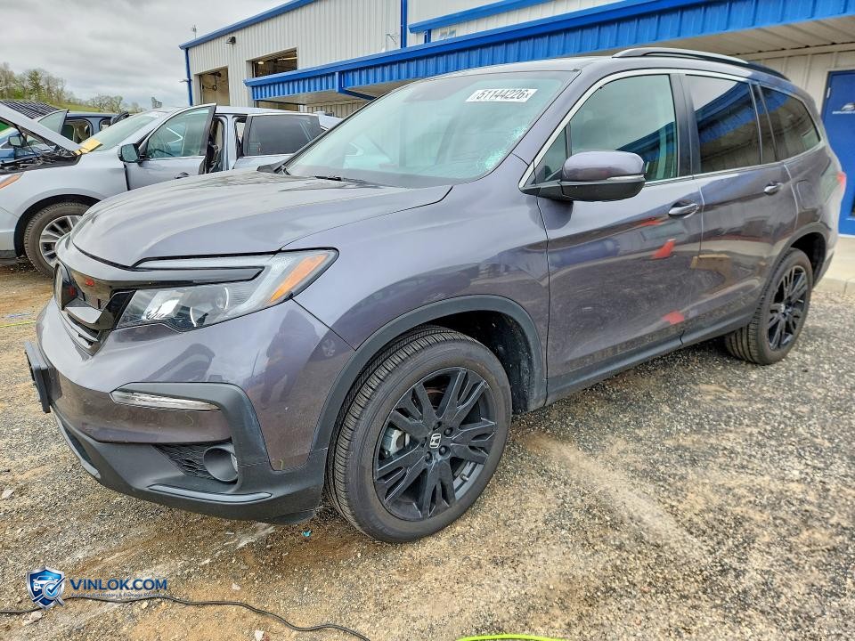 2021 HONDA PILOT SE – Lot 51144226 auction photo