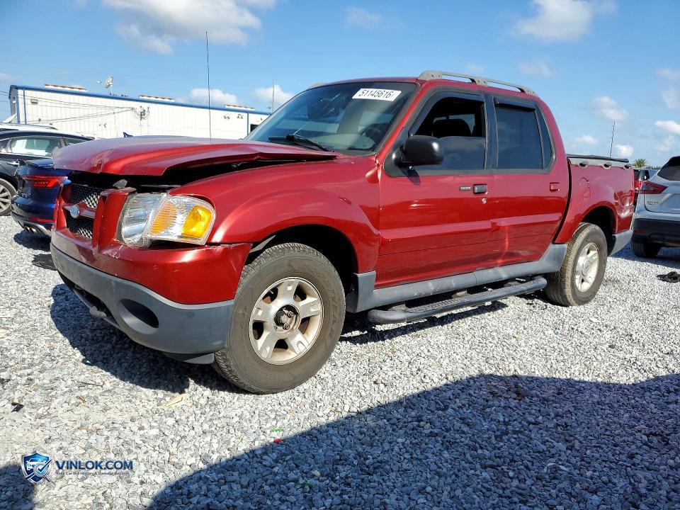 2001 FORD EXPLORER SPORT TRAC – Lot 51145616 auction photo