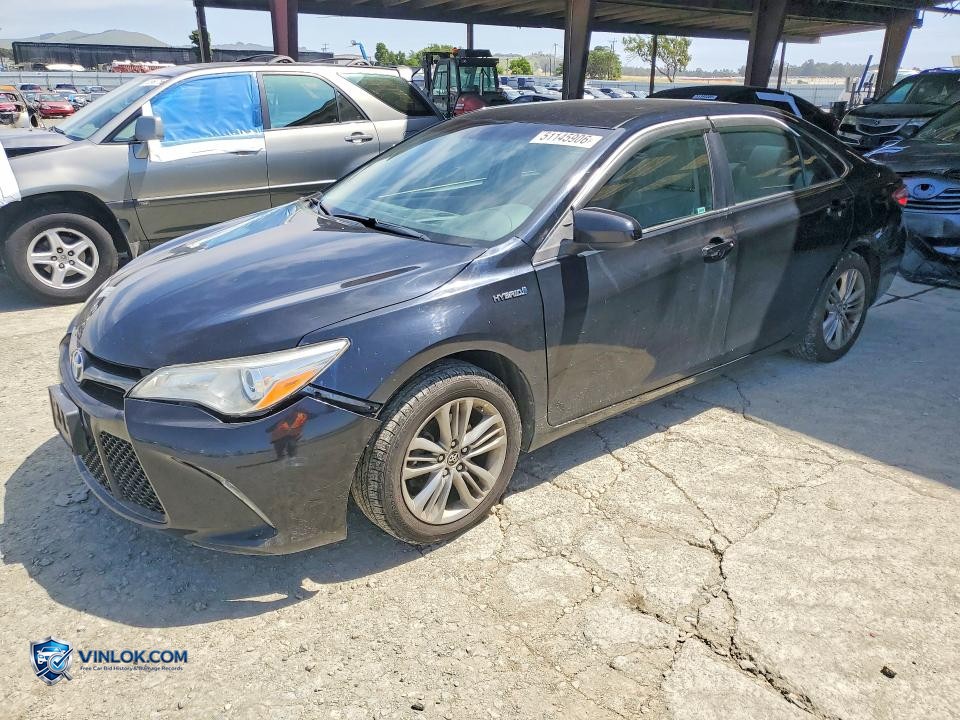2015 TOYOTA CAMRY HYBRID SE – Lot 51145906 auction photo