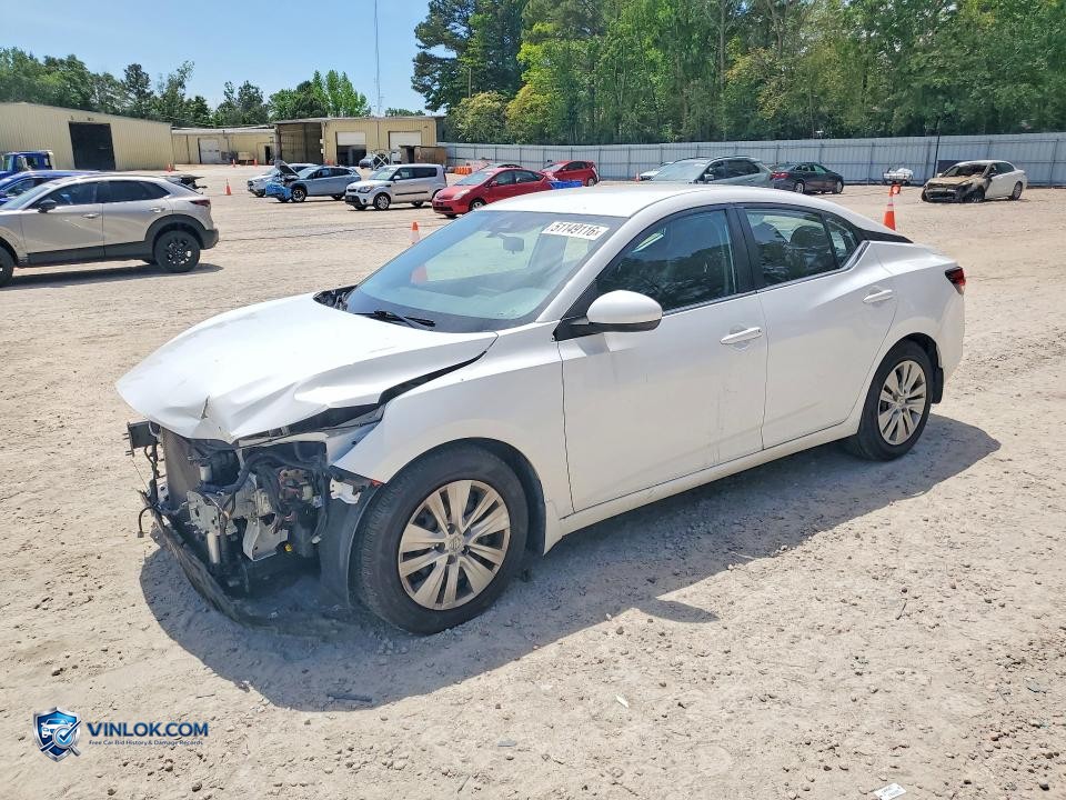 2022 NISSAN SENTRA S – Lot 51149116 auction photo
