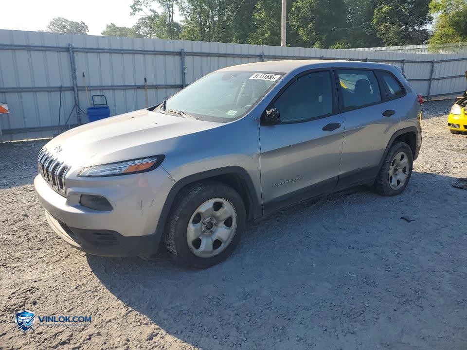 2015 JEEP CHEROKEE SPORT – Lot 51151686 auction photo