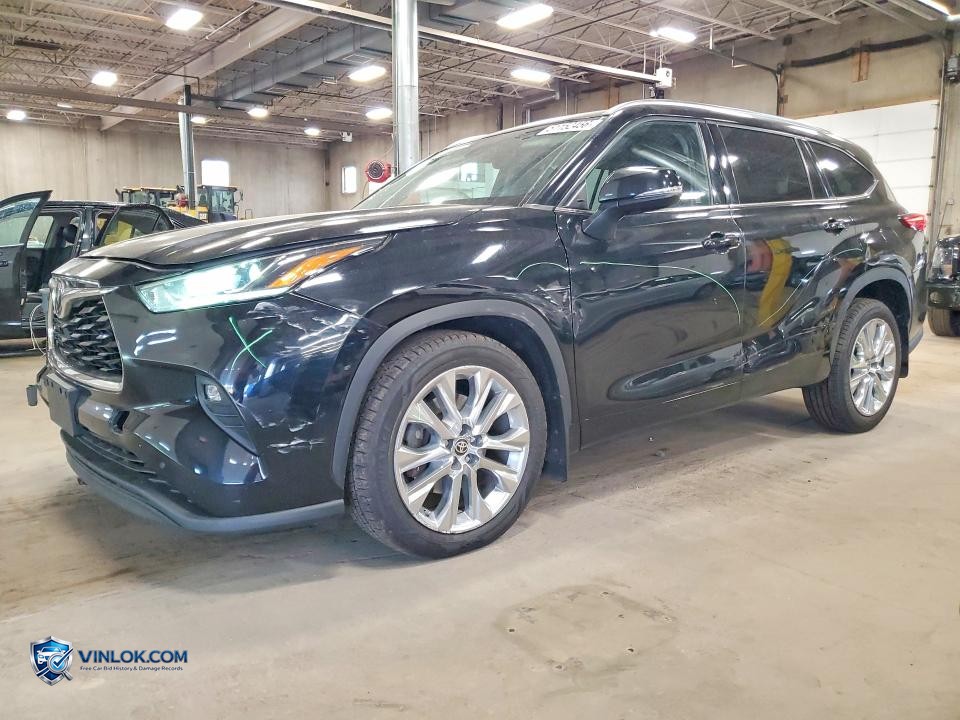 2020 TOYOTA HIGHLANDER LIMITED – Lot 51152456 auction photo