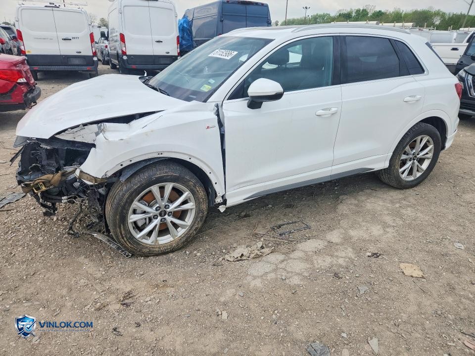 2025 AUDI Q3 PREMIUM S LINE 45 – Lot 51152986 auction photo