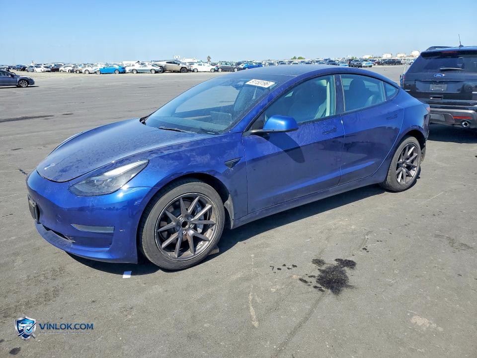 2023 TESLA MODEL 3 – Lot 51153196 auction photo
